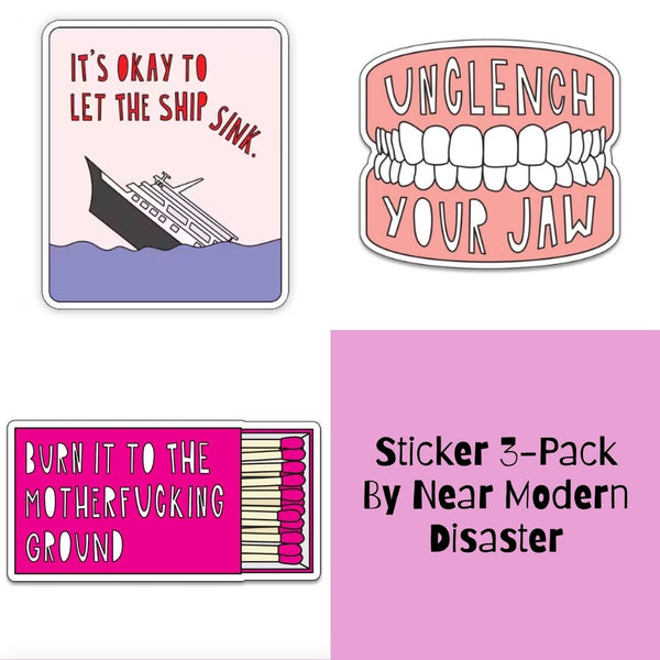 Near Modern Disaster Sticker Pack
