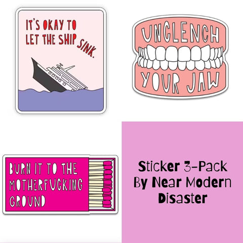 Near Modern Disaster Sticker Pack
