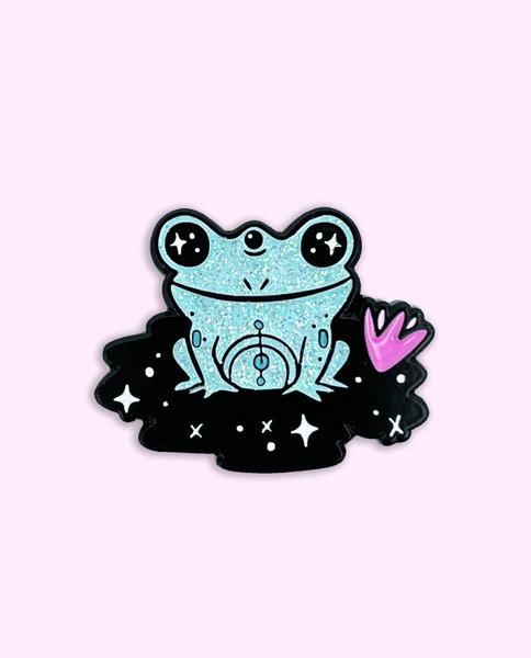 Morse Toad enamel pin