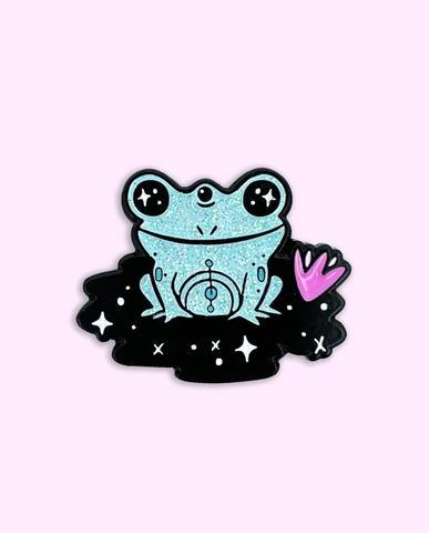 Morse Toad enamel pin