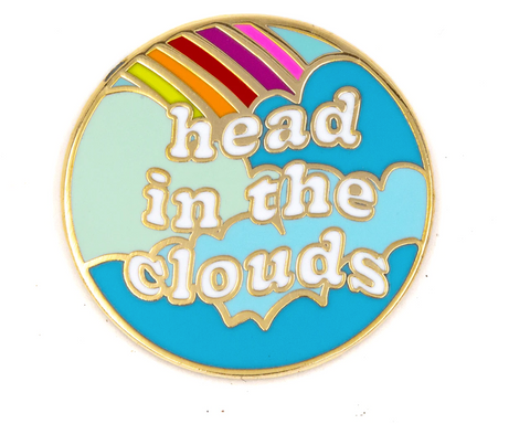 Head in the Clouds pin
