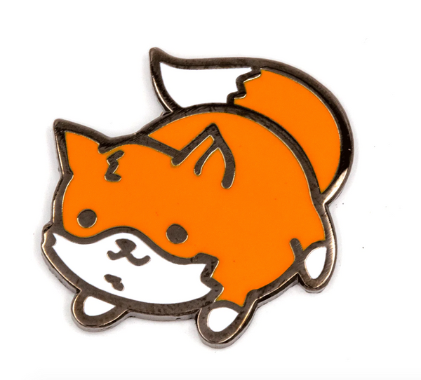 Happy Fox pin