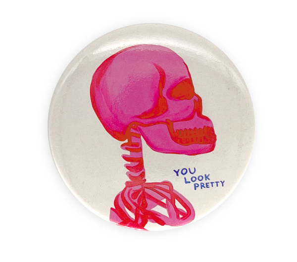 You Look Pretty pocket mirror