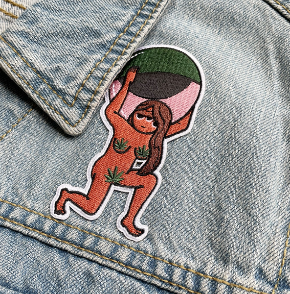 Ganja Goddess patch