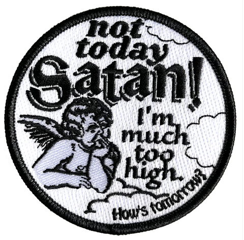 Not Today Satan patch