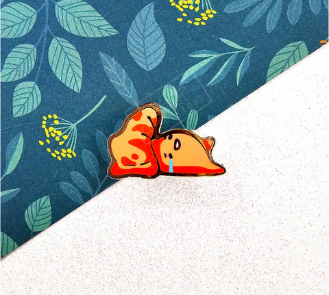 Existential Shroomie pin