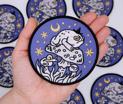 Grumpy Toad Witch patch