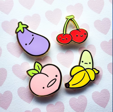 Suggestive Produce pin set