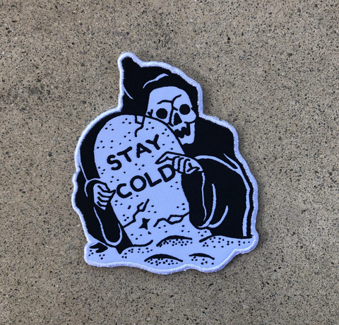 Stay Cold iron-on patch