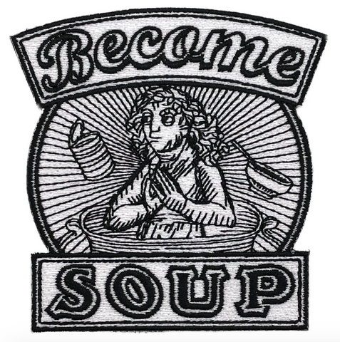 Become Soup iron-on patch
