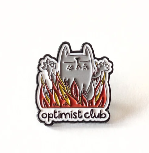 Optimist Club enamel pin