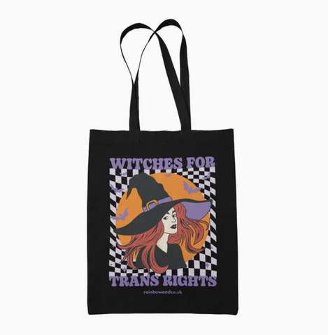 Witches for Trans Rights Tote Bag