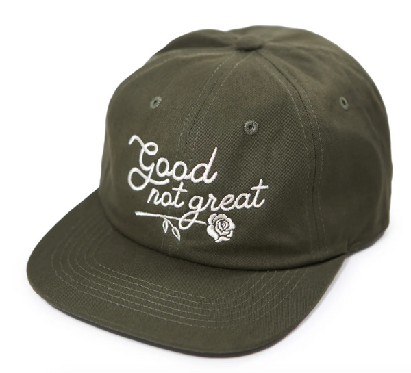Good Not Great Hat (olive)
