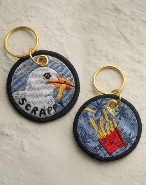 Scrappy Keychain