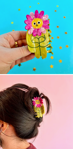 Flower Boy Hair Claw