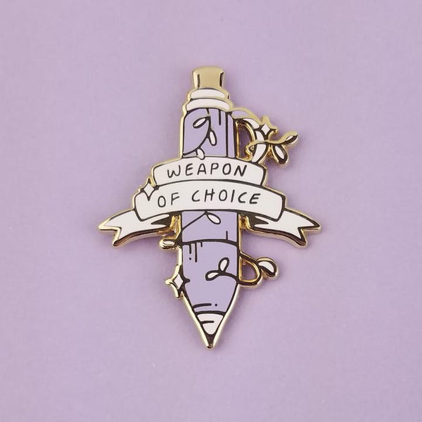 Weapon of Choice pin