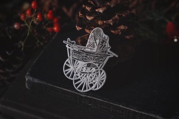 Dark Carriage pin