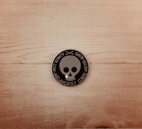 Melancholy Corps Enamel Pin