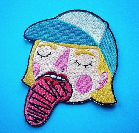 Whatever iron on patch