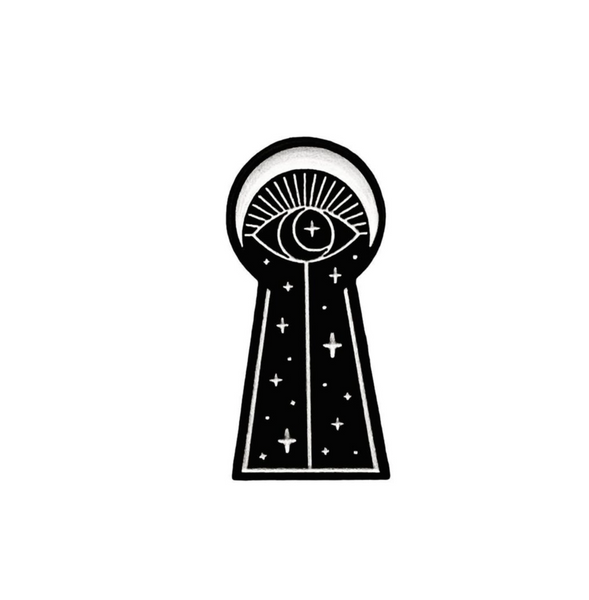 Unlock the Universe enamel pin