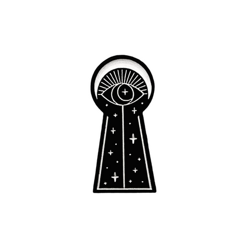 Unlock the Universe enamel pin