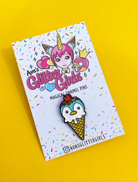 Penguin Ice Cream Cone