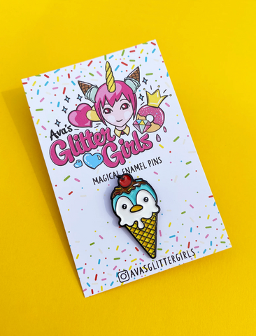 Penguin Ice Cream Cone