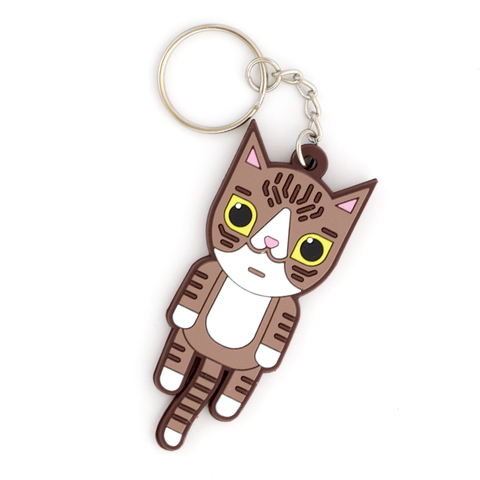 Squishy Cat Key Chain