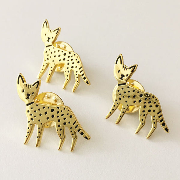 Savannah Cat pin