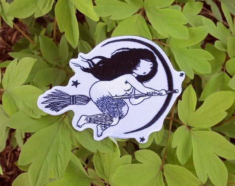 Little Hairy Witch patch