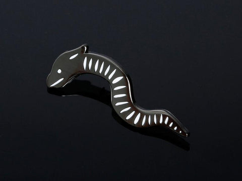 Black Snake enamel pin