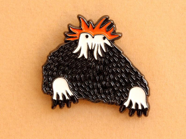 Fuji Monster enamel pin