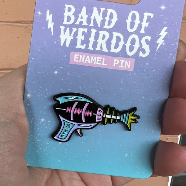 Ray Gun enamel pin