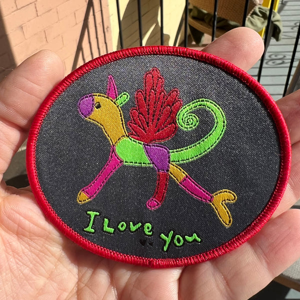 I Love You Unicorn patch