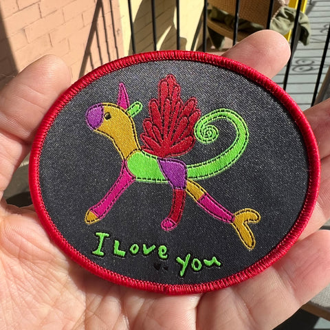 I Love You Unicorn patch