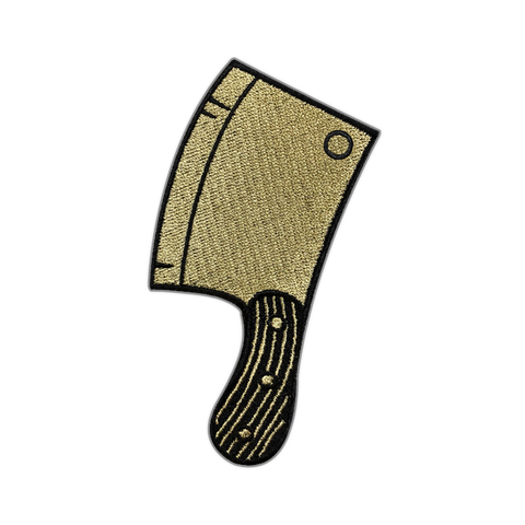 Gold Cleaver patch by Seventh.Ink