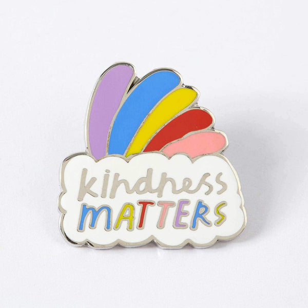 Kindness Matters enamel pin