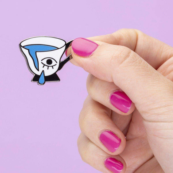 The Broken One Leaks enamel pin