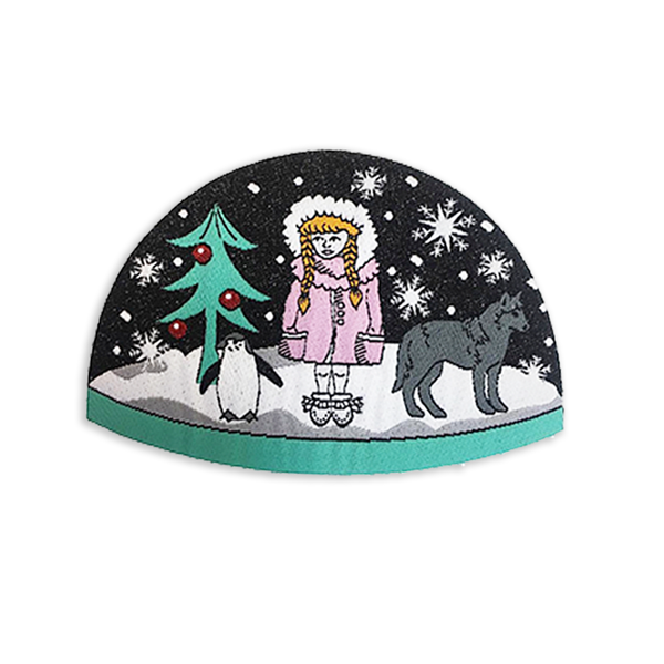 Snow Globe Girl Patch