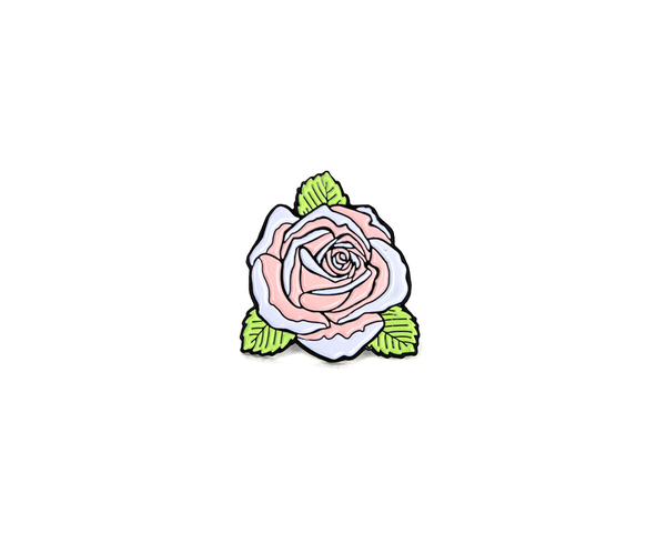 White Rose pin